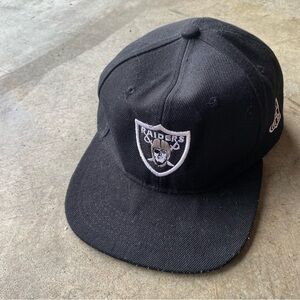 Vintage 90s Oakland LA Raiders SnapBack Hat